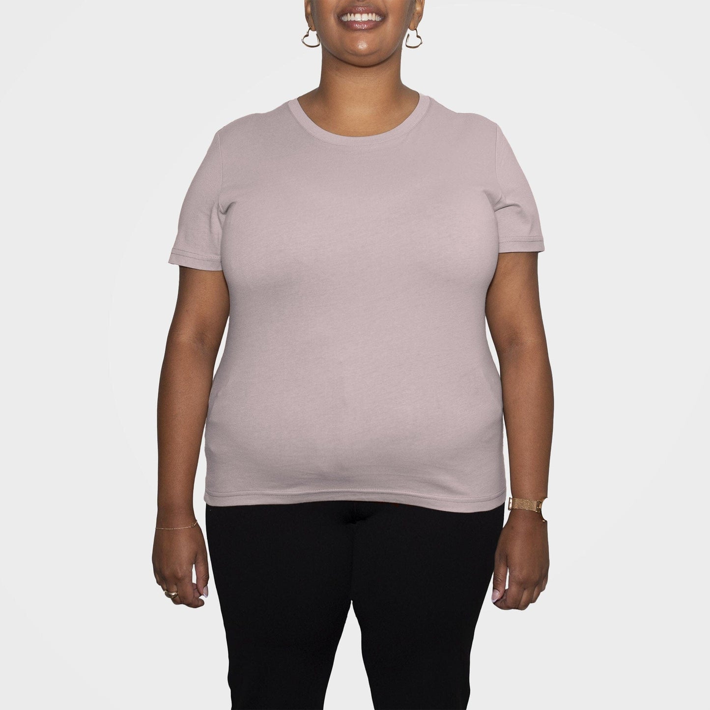 5 Pack | Women’s T-Shirts, Recycled Cotton, Sand