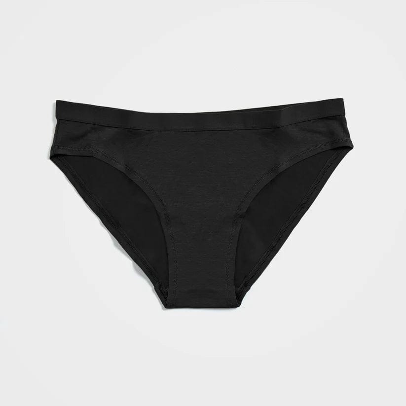 6-pack svarta underkläder för kvinnor - bikini, hipster, stringtrosor | TENCEL™