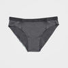 TENCEL™ Lyocell Bikini Bottom Underwear for Women I 2-Pack, Charcoal