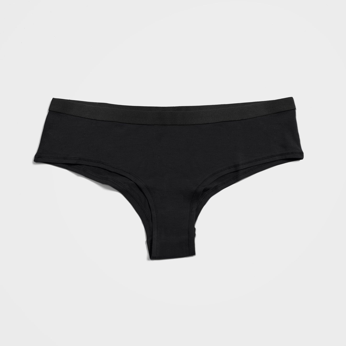 Black TENCEL™ Lyocell Hipster Underwear for Women 2-Pack