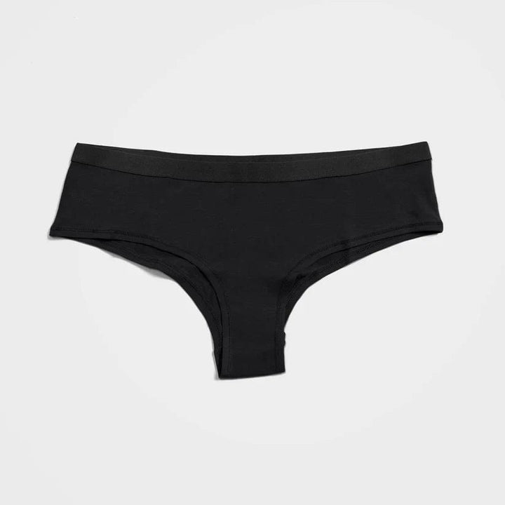 6 Pack Women's Black Underwear - Bikini, Hipster, Thong | TENCEL™