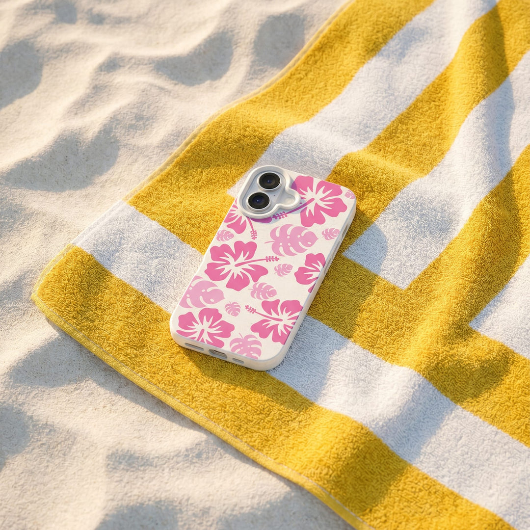 iPhone 16 Pro Max Hibiscus Phone Case - Plant-based | PLNTPRTCT™