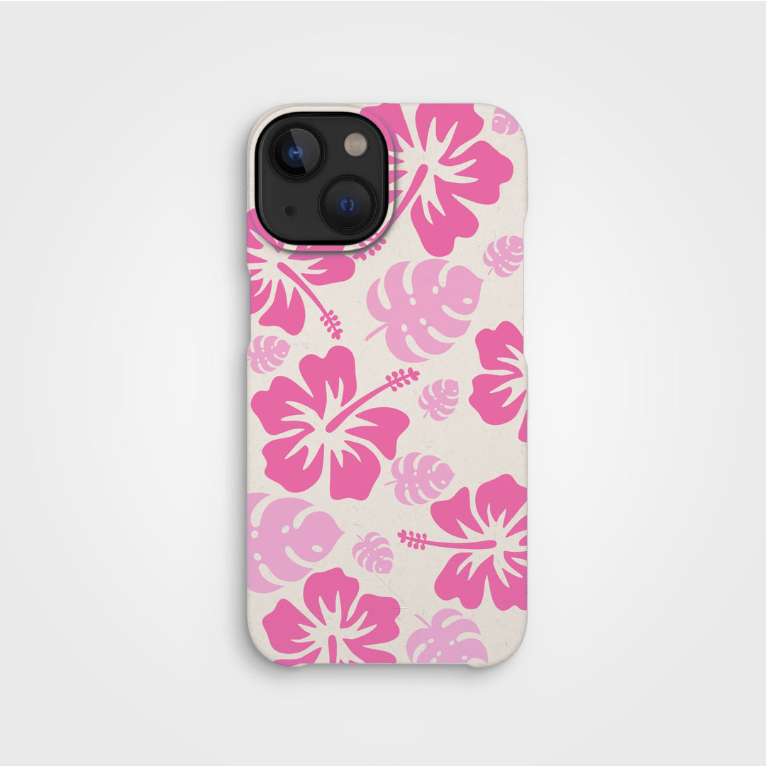 iPhone 14 Hibiscus Mobilskal - Växtbaserat | PLNTPRTCT™