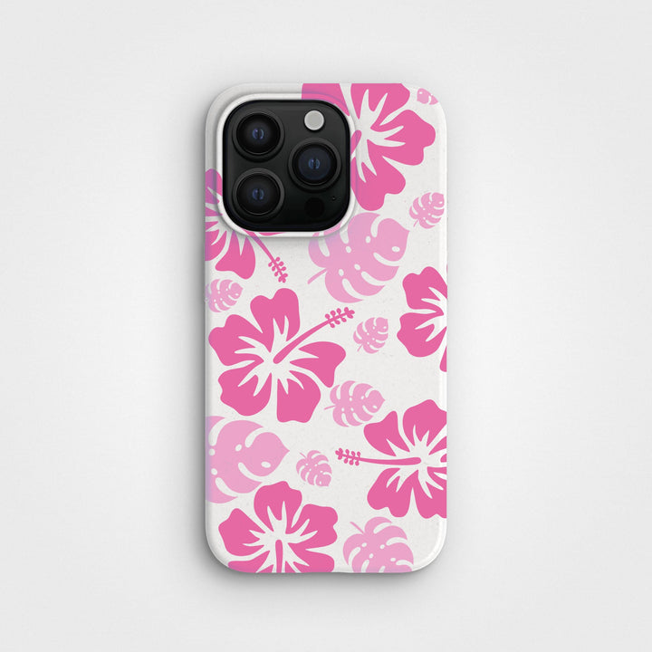 iPhone 15 Pro Hibiscus Phone Case - Plant-based | PLNTPRTCT™