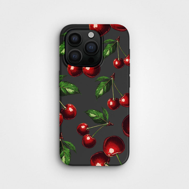 iPhone 15 Pro Cherry Handyhülle – Pflanzliche | PLNTPRTCT™