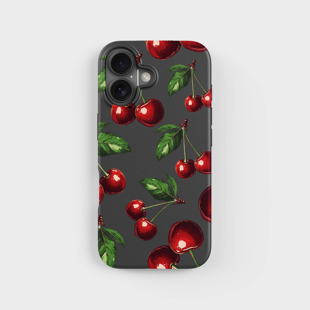 iPhone 16 Cherry Handyhülle – Pflanzliche | PLNTPRTCT™
