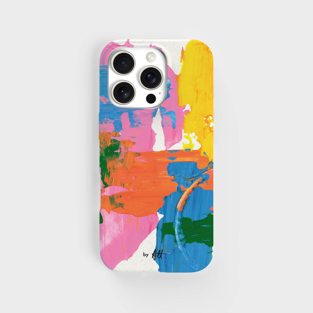 iPhone 16 Pro Alex Hahn, Bubbles Telefoonhoesje – Plantaardig | PLNTPRTCT™