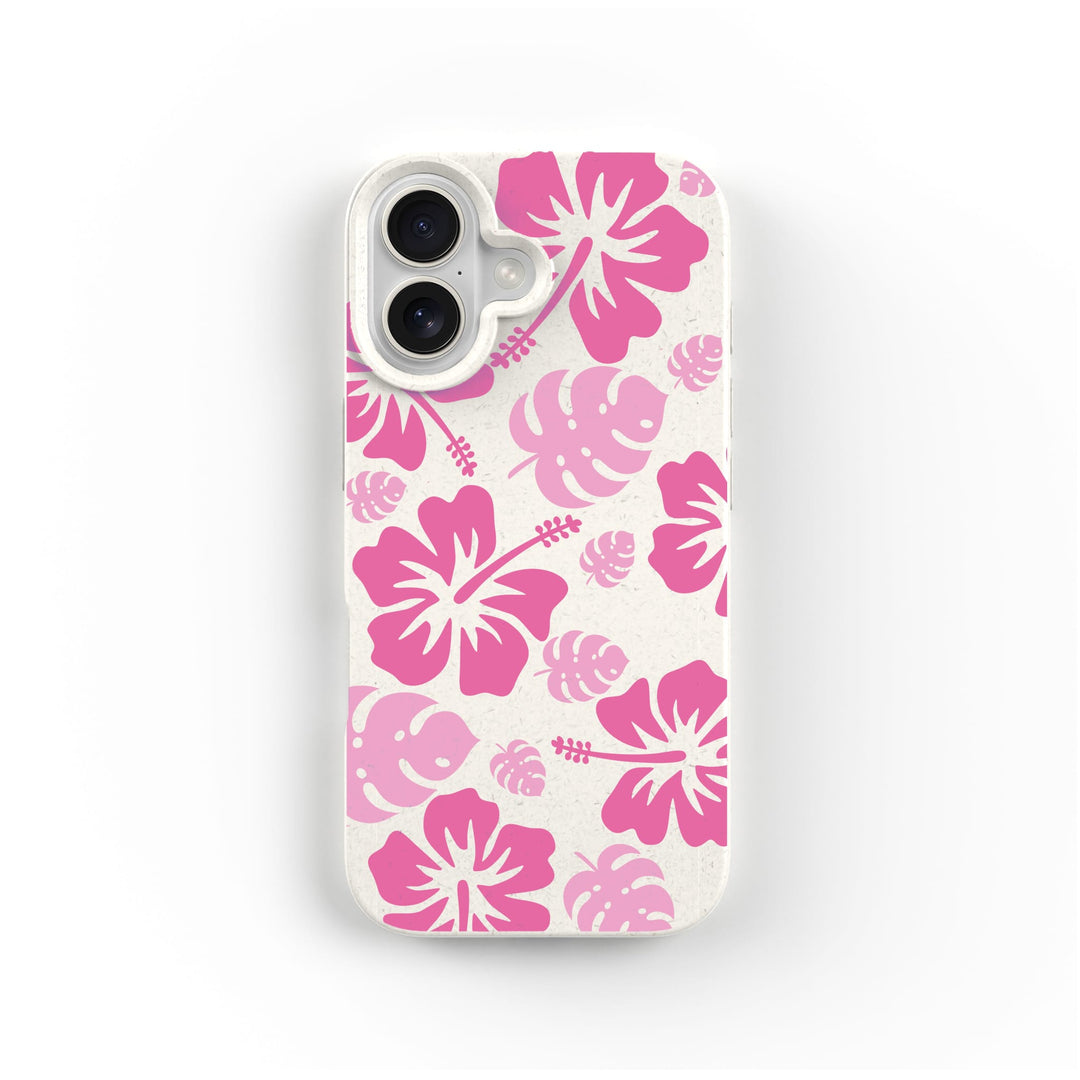 iPhone 17 Hibiscus Handyhülle – Pflanzliche | PLNTPRTCT™