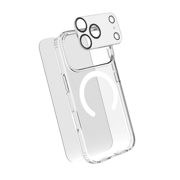 iPhone 18 Pro Max 4 Pack Bundle - Clear Case & MagSafe & Screen & Lens Cover - Core Protect