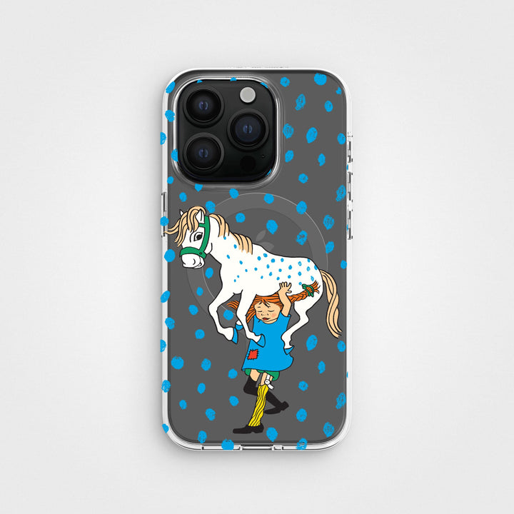 iPhone 15 Pro Pippi - Carrying Horse Zirkuläre Handyhülle | CLRPRTCT™