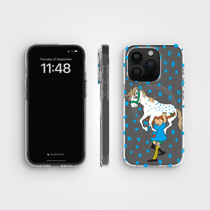 iPhone 15 Pro Pippi - Carrying Horse Zirkuläre Handyhülle | CLRPRTCT™