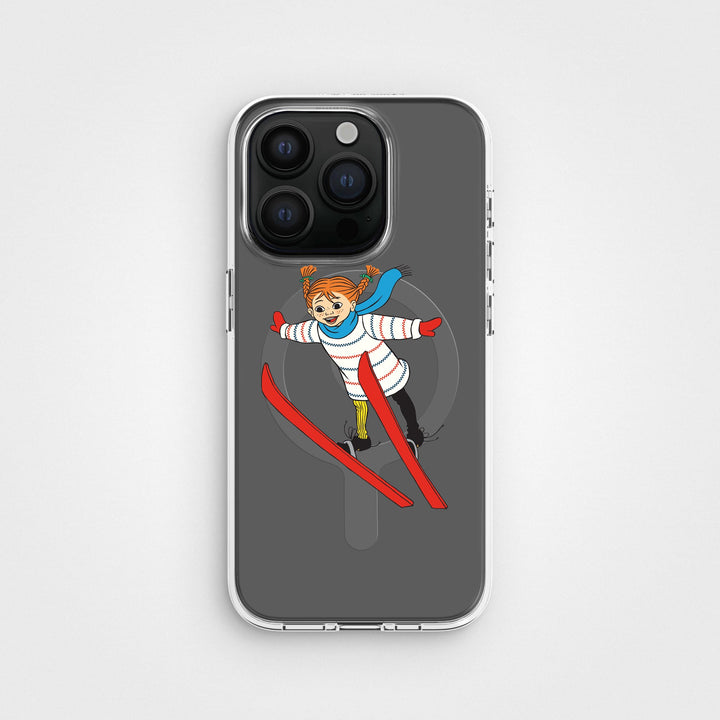iiPhone 15 Pro Max Pippi - Ski Jump Zirkuläre Handyhülle | CLRPRTCT™