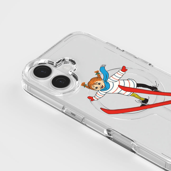 iPhone 17 Pippi - Ski Jump Circular Clear Phone Case | CLRPRTCT™