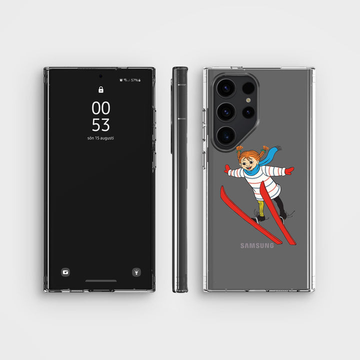 Samsung S24 Ultra Pippi - Ski Jump Zirkuläre Handyhülle | CLRPRTCT™