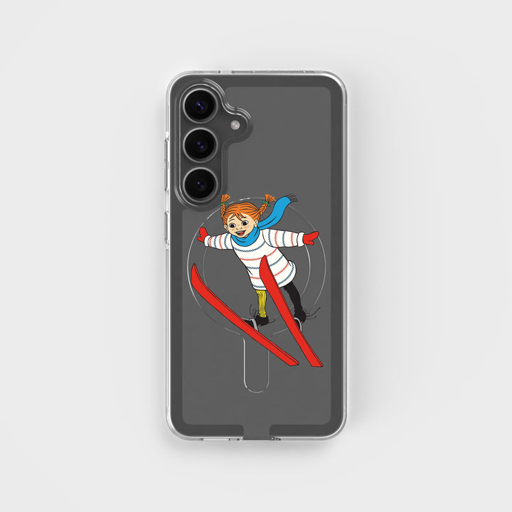 Samsung S25 Pippi - Ski Jump Zirkuläre Handyhülle | CLRPRTCT™