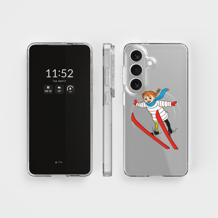 Samsung S26 Pippi - Ski Jump Zirkuläre Handyhülle | CLRPRTCT™