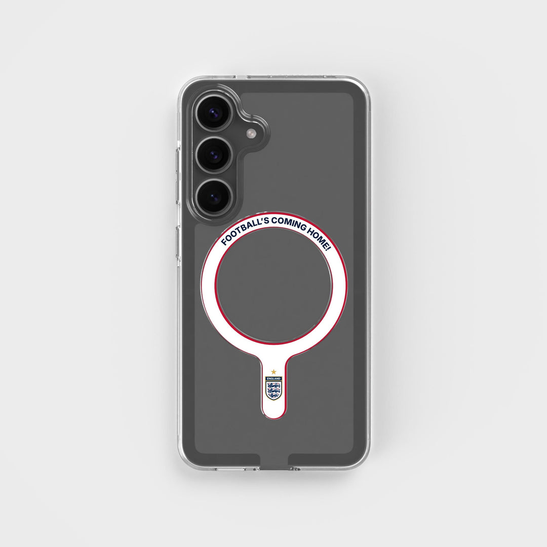 Football's Coming Home - Removable MagSafe Ring & Clear Phone Case Bundle