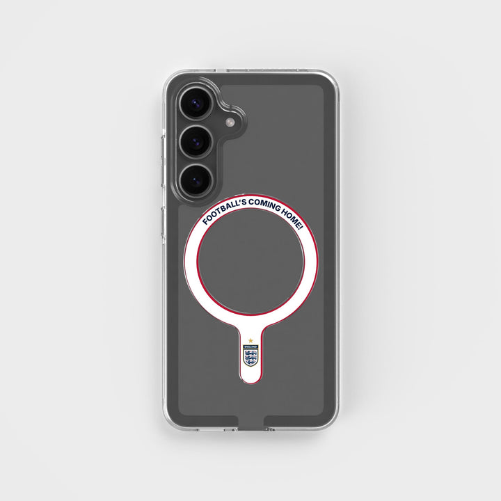 Football's Coming Home - Removable MagSafe Ring & Clear Phone Case Bundle