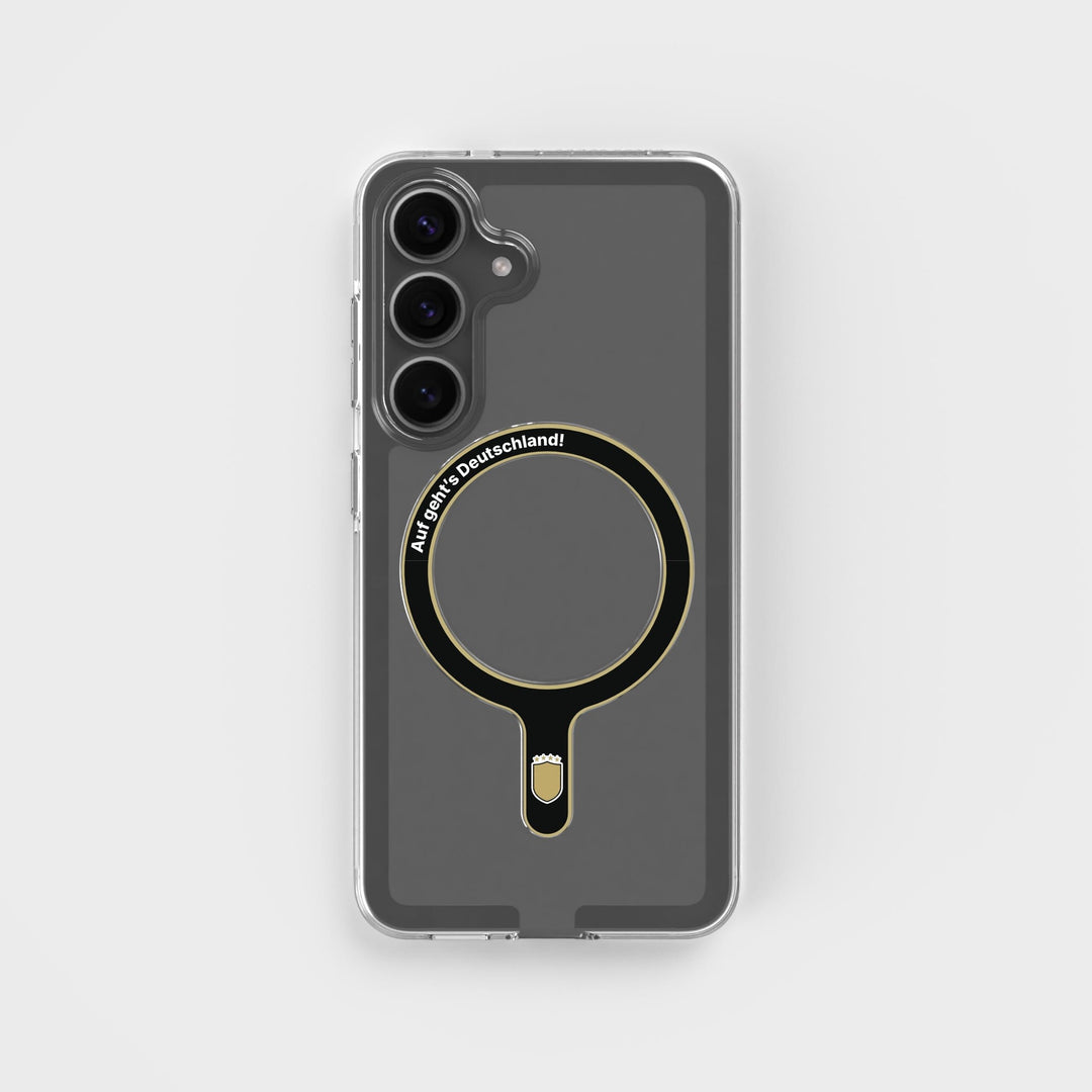 Auf geht's Deutschland - Removable MagSafe Ring & Clear Phone Case Bundle