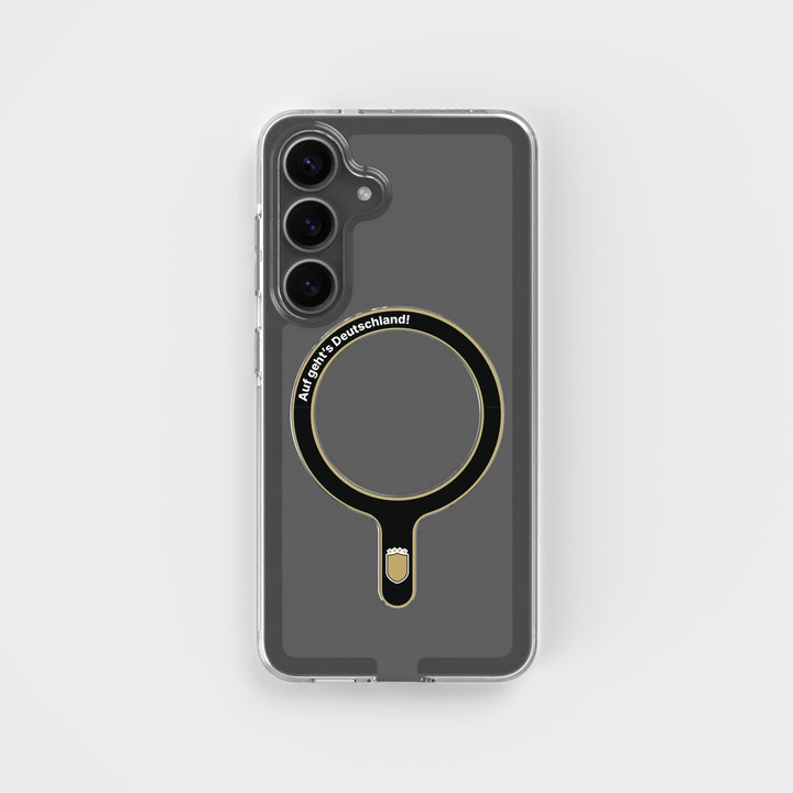 Auf geht's Deutschland - Removable MagSafe Ring & Clear Phone Case Bundle