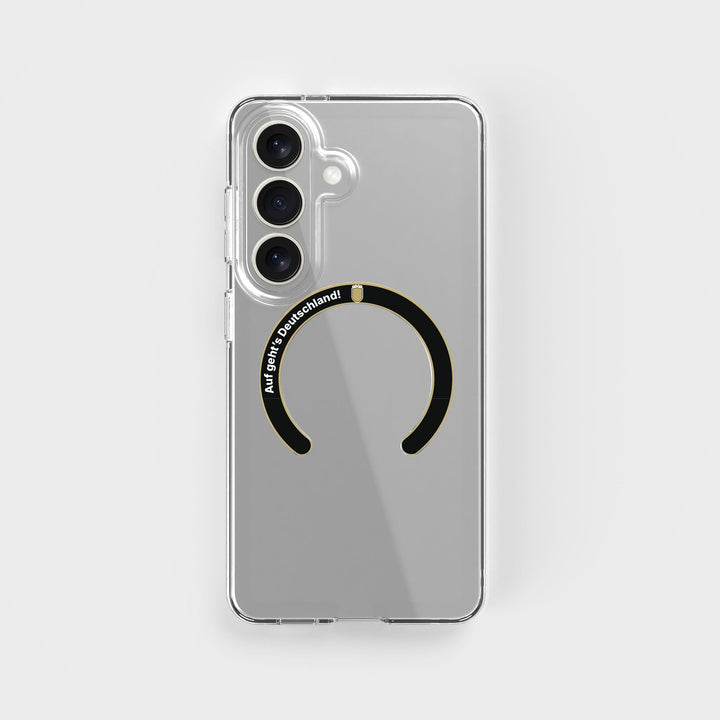 Auf geht's Deutschland - Removable MagSafe Ring & Clear Phone Case Bundle