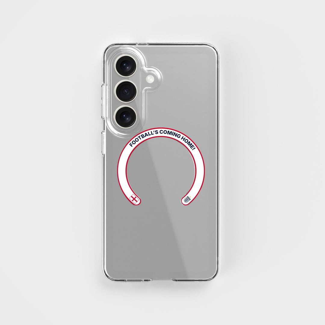 Football's Coming Home - Removable MagSafe Ring & Clear Phone Case Bundle