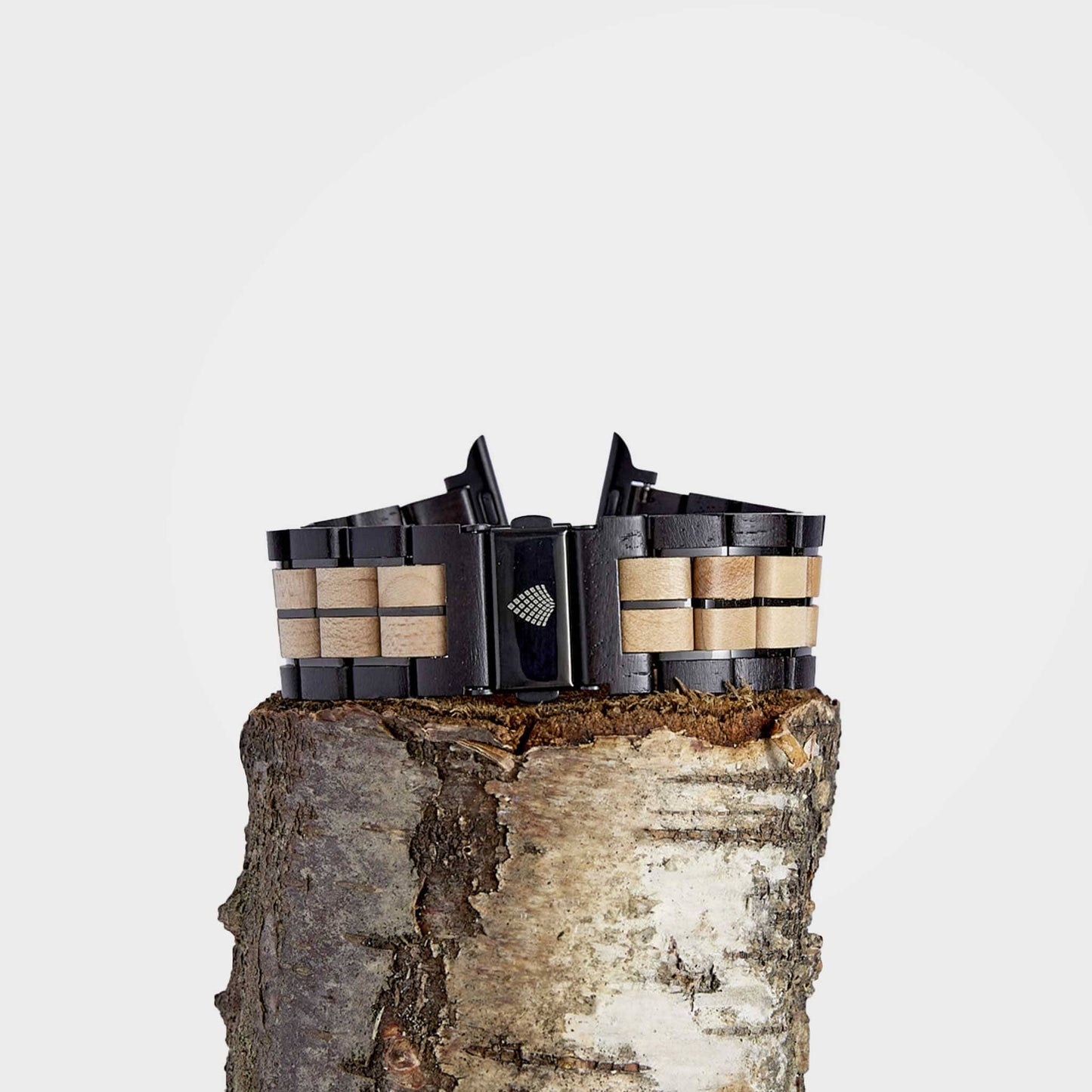 Natural Wood Apple Watch Strap: The Aspen