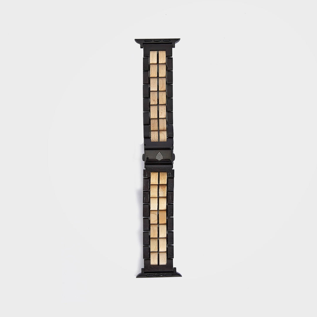 Natural Wood Apple Watch Strap: The Aspen