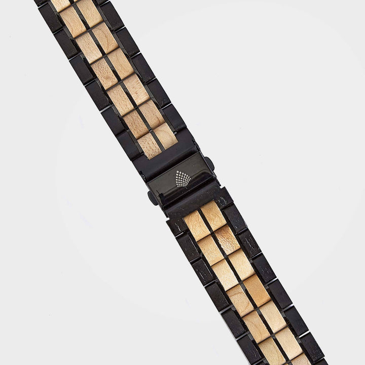 Natural Wood Apple Watch Strap: The Aspen