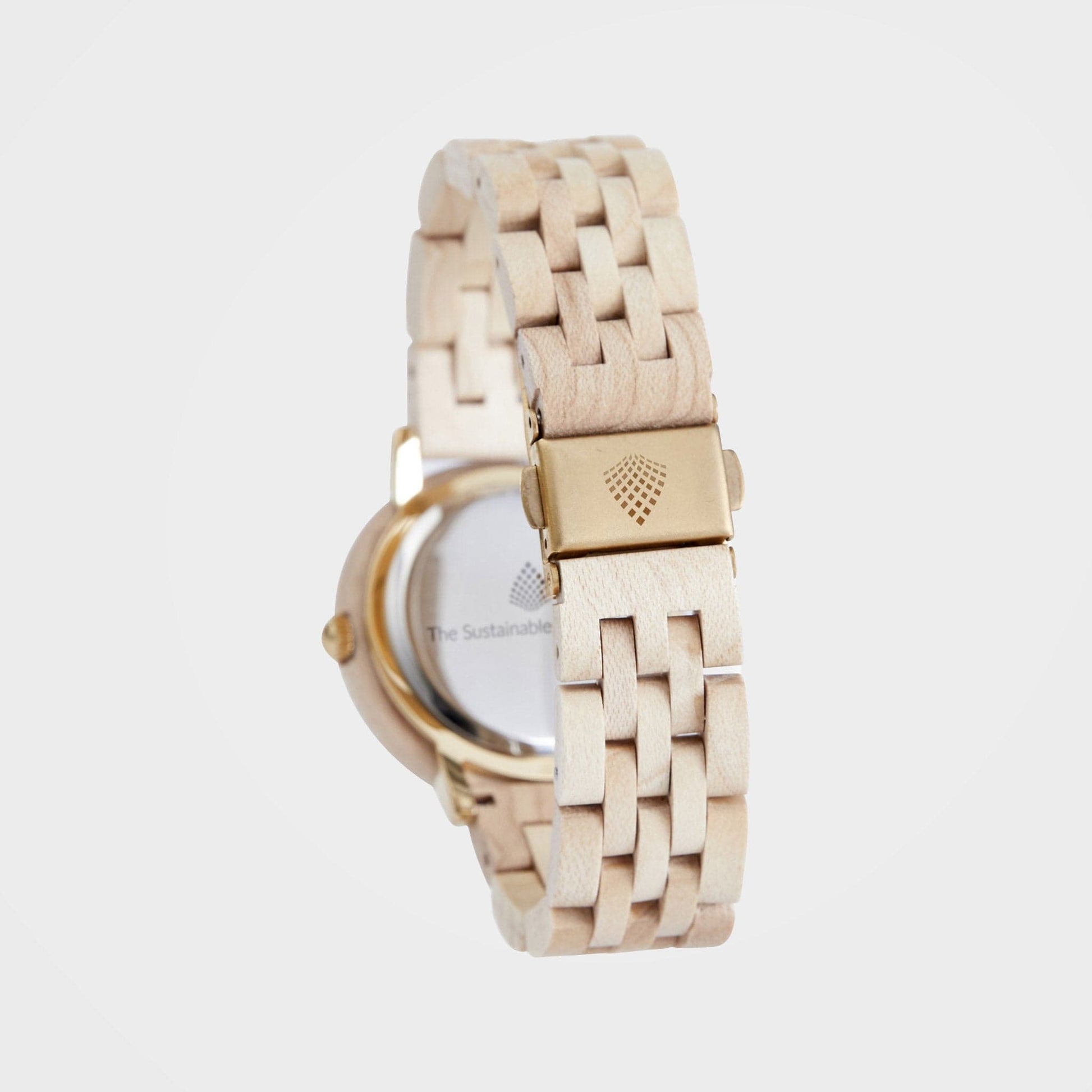 Classic Natural Wood Wristwatch For Women: The Birch
