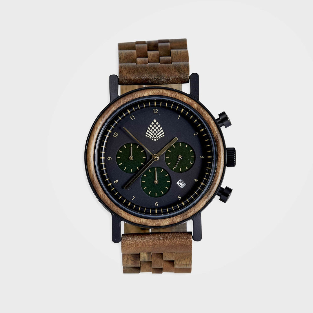 Handmade Wooden Timepiece For Men: The Cedar
