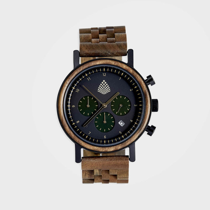 Handmade Wooden Timepiece For Men: The Cedar