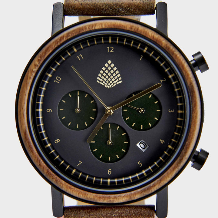 Handmade Wooden Timepiece For Men: The Cedar