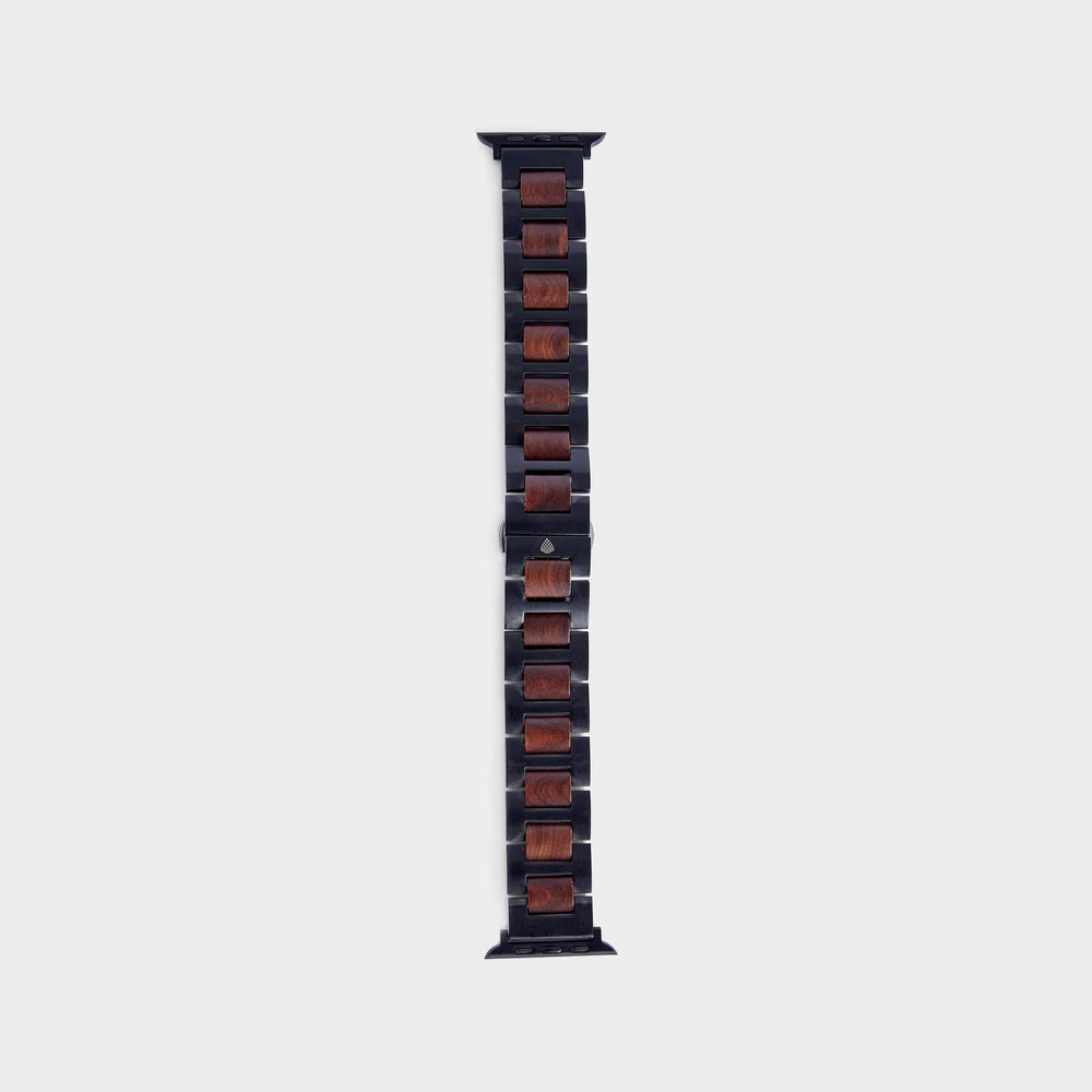 Handmade Natural Wood Apple Watch Strap: The Cherry