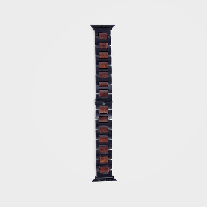 Handmade Natural Wood Apple Watch Strap: The Cherry