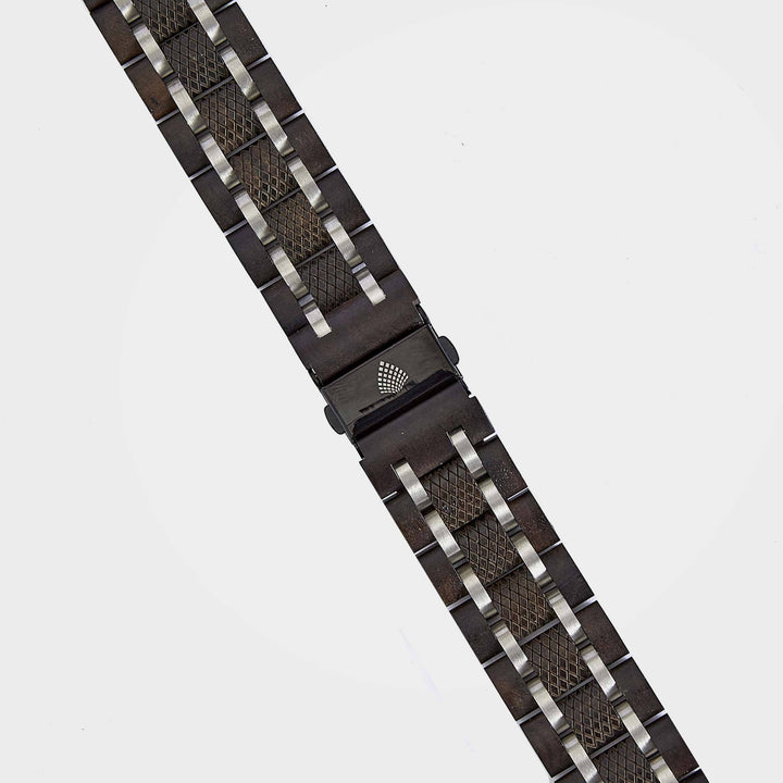 Handmade Natural Wood Apple Watch Strap: The Ebony