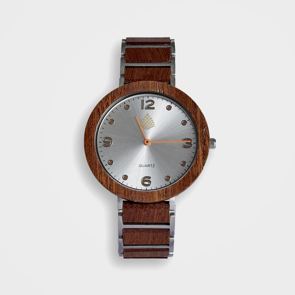 Handmade Natural Wood Wristwatch For Women: The Elm