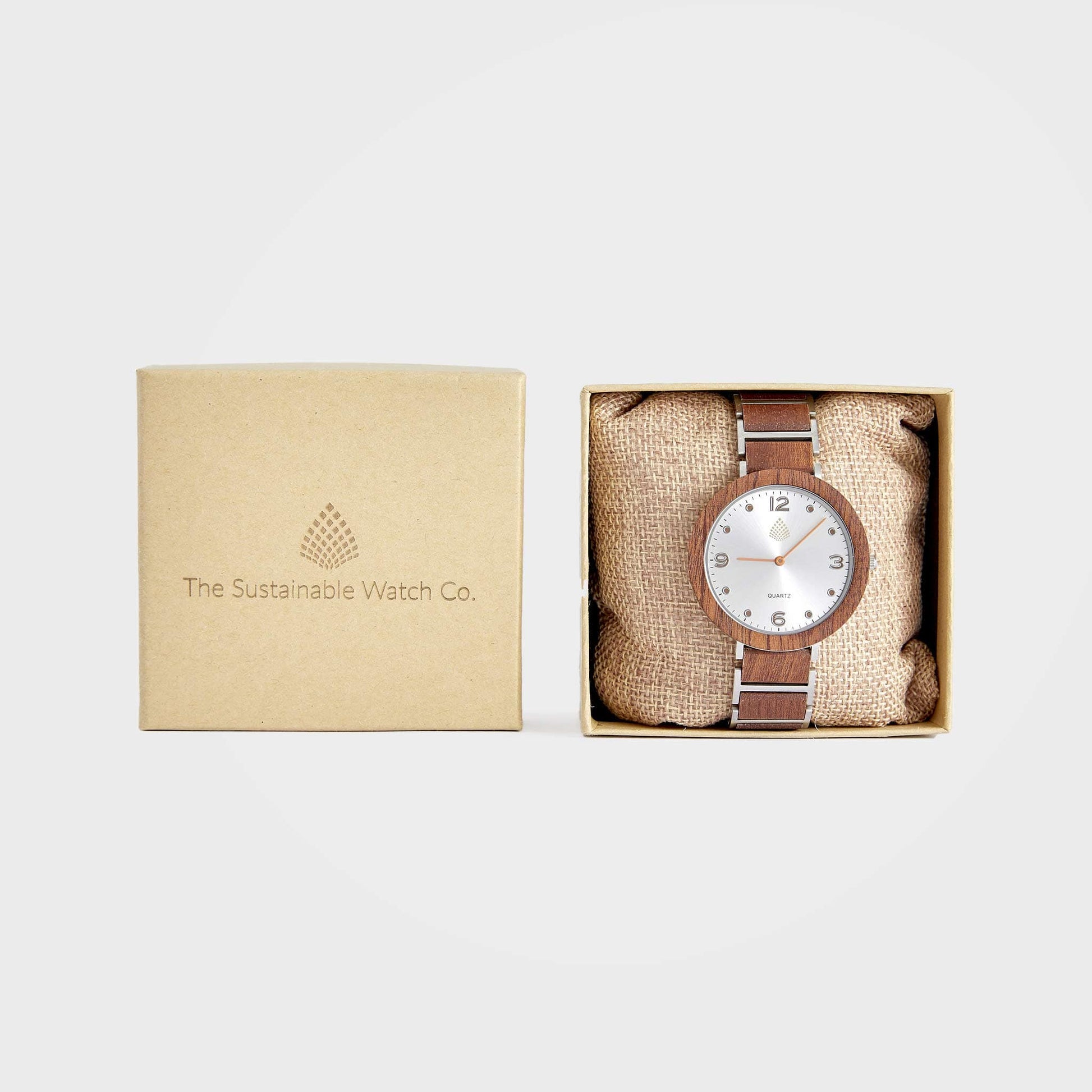 Handmade Natural Wood Wristwatch For Women: The Elm