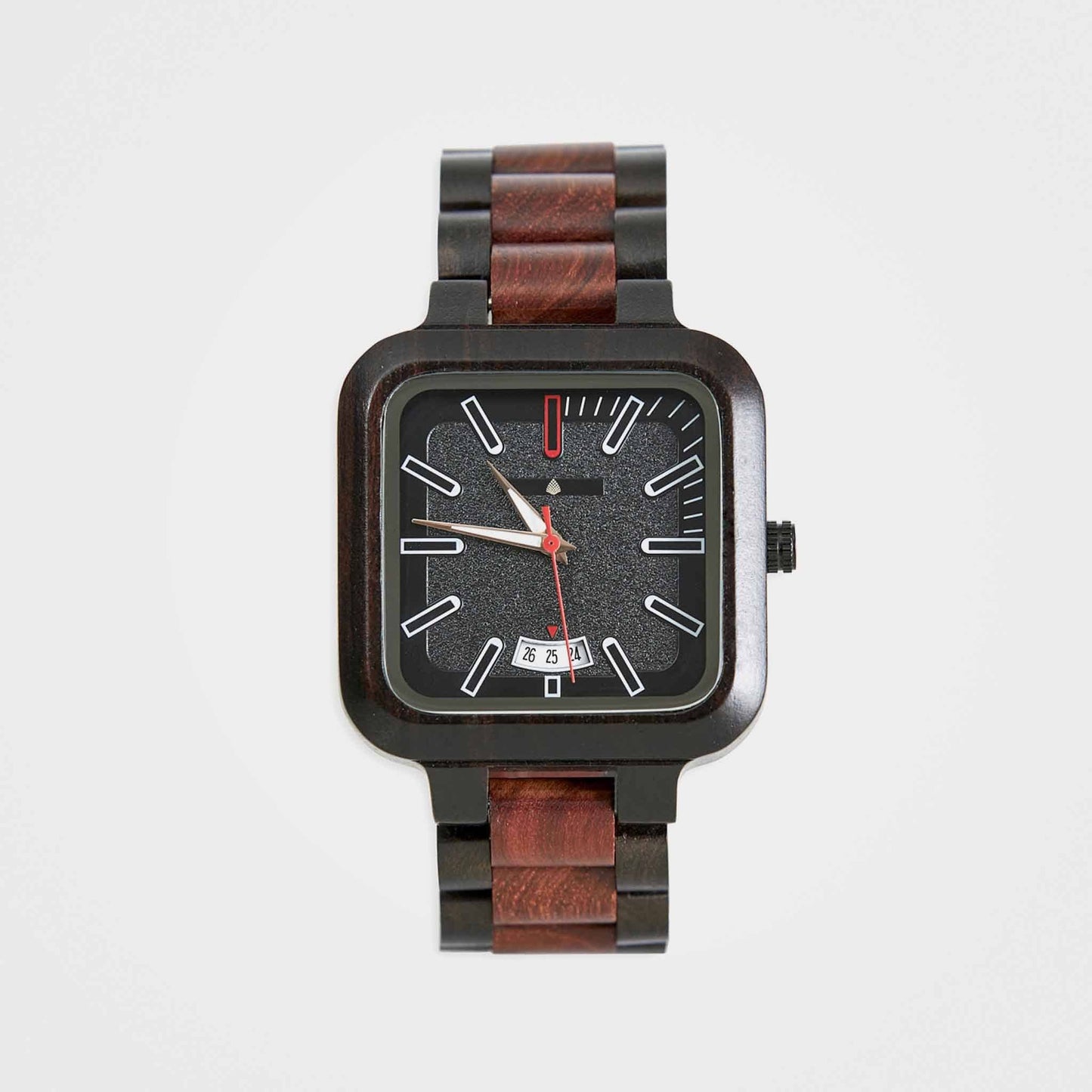 Handmade Wooden Wristwatch For Men: The Hickory