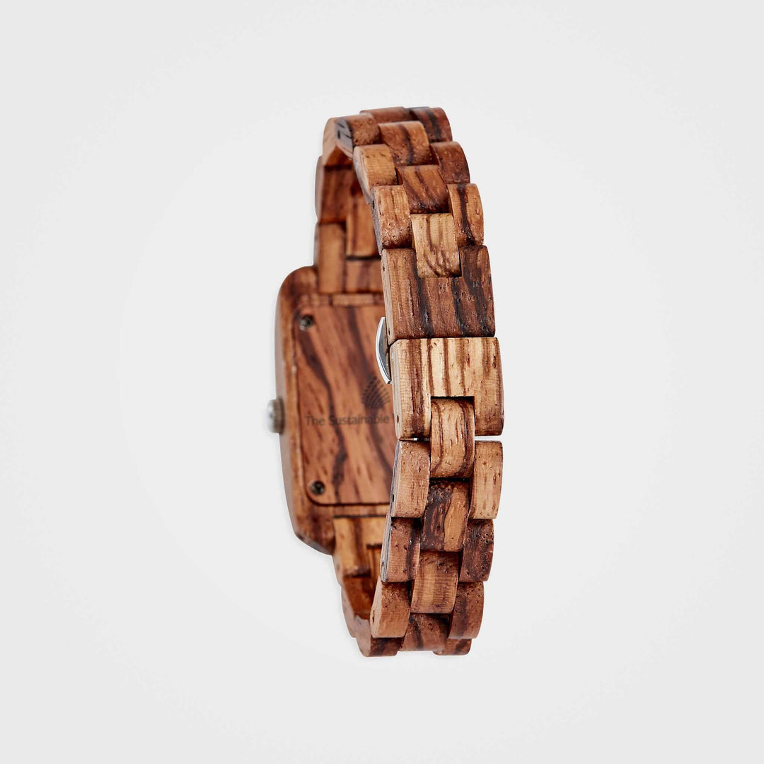 Eco-Friendly Handmade Wristwatch For Women: The Maple