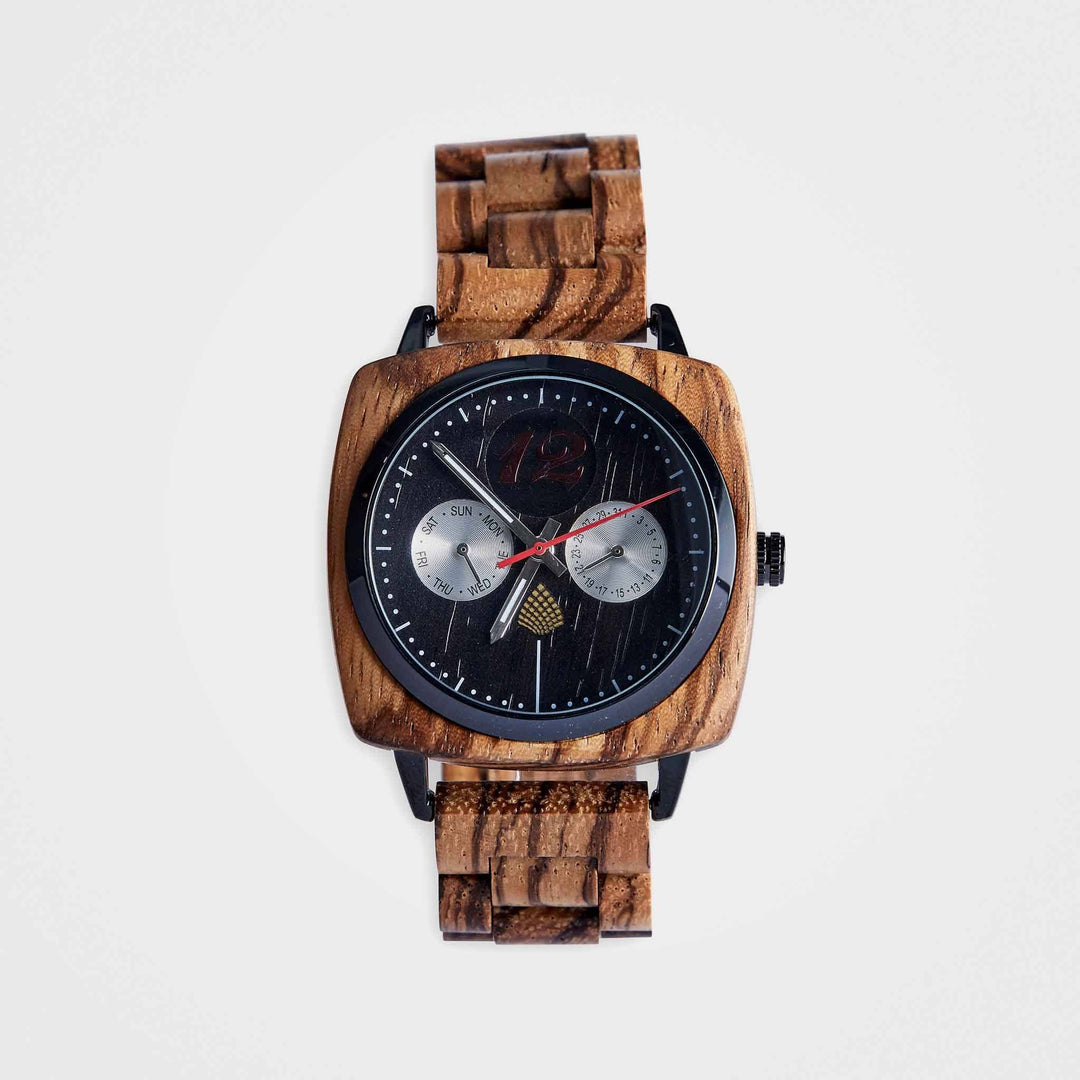 Sustainable Handmade Wristwatch For Men: The Oak