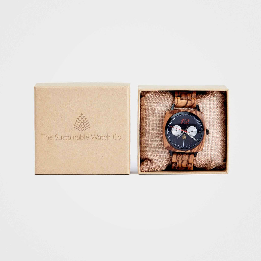 Sustainable Handmade Wristwatch For Men: The Oak