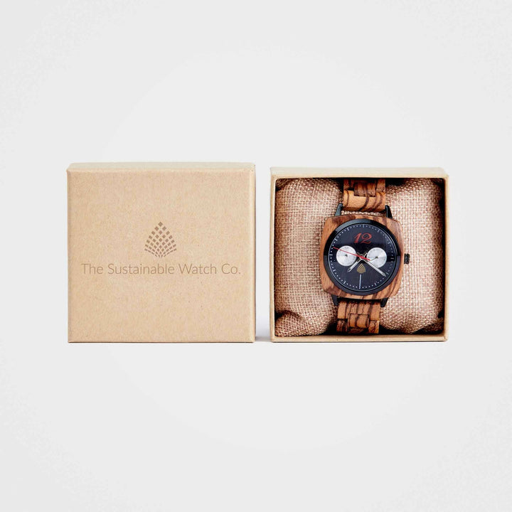 Sustainable Handmade Wristwatch For Men: The Oak