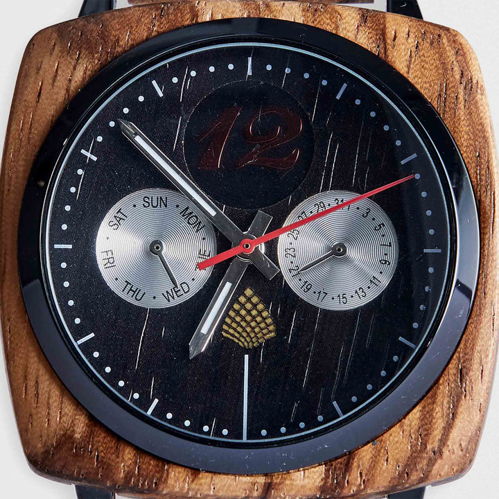 Sustainable Handmade Wristwatch For Men: The Oak