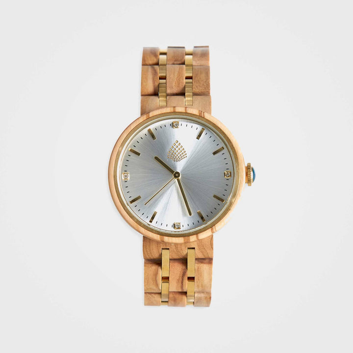 Handmade Casual Wristwatch For Men: The Teak