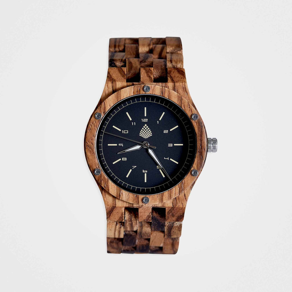 Handmade Wooden Watch For Men: The Yew