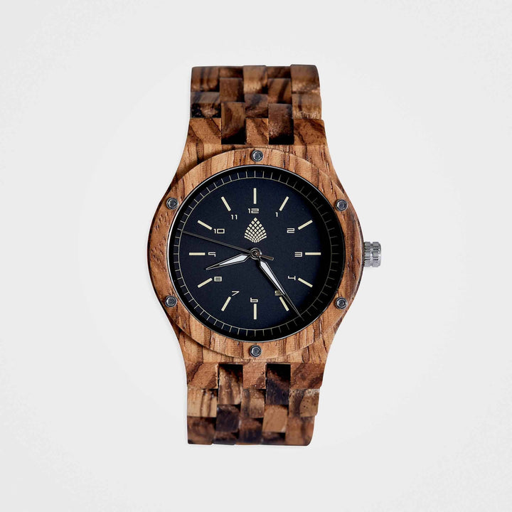 Handmade Wooden Watch For Men: The Yew
