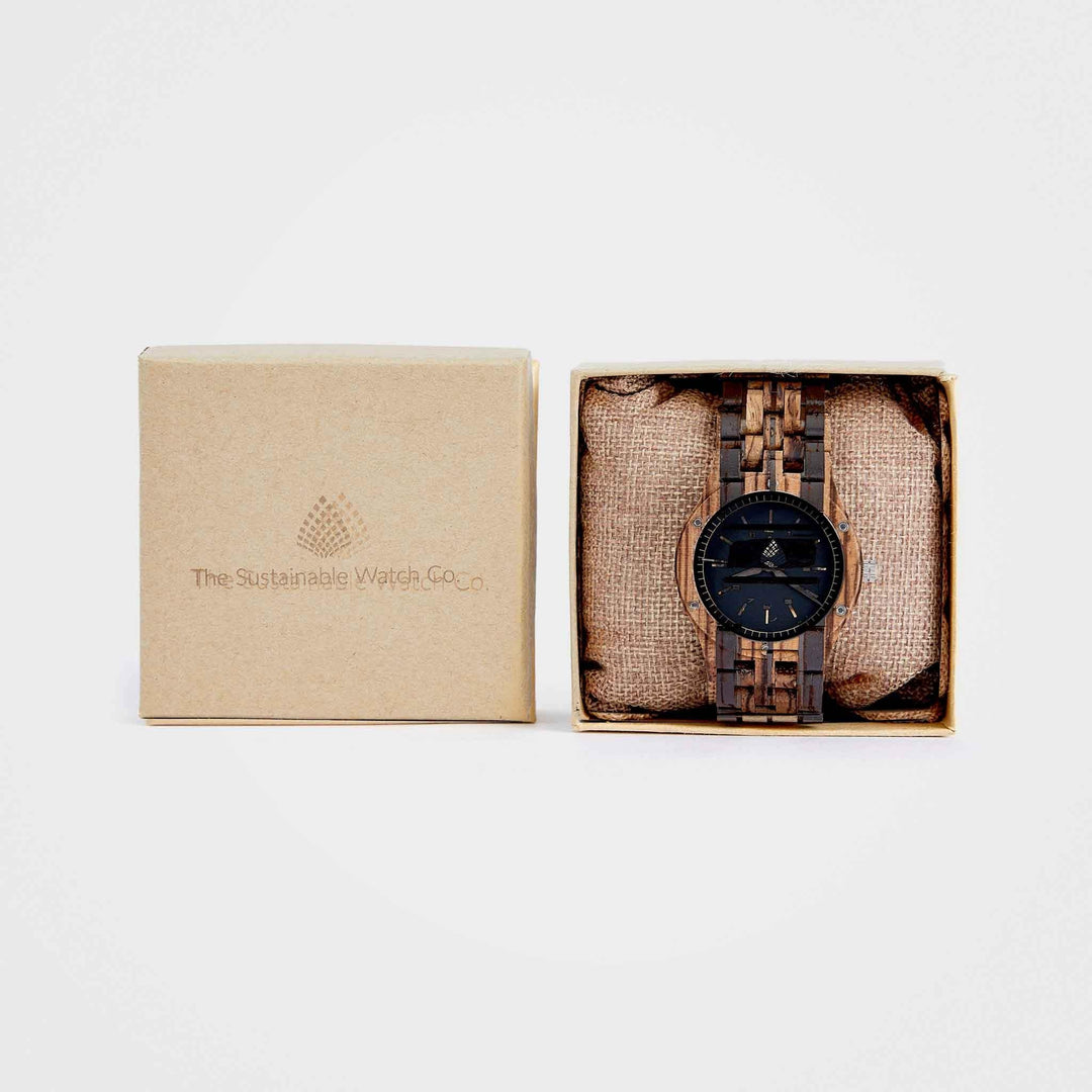 Handmade Wooden Watch For Men: The Yew