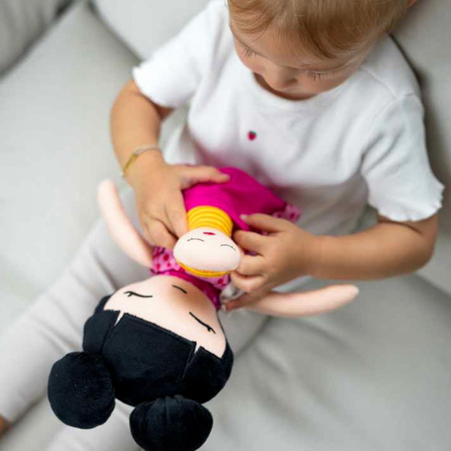 Inclusive, Handmade Pocket-Sized Doll