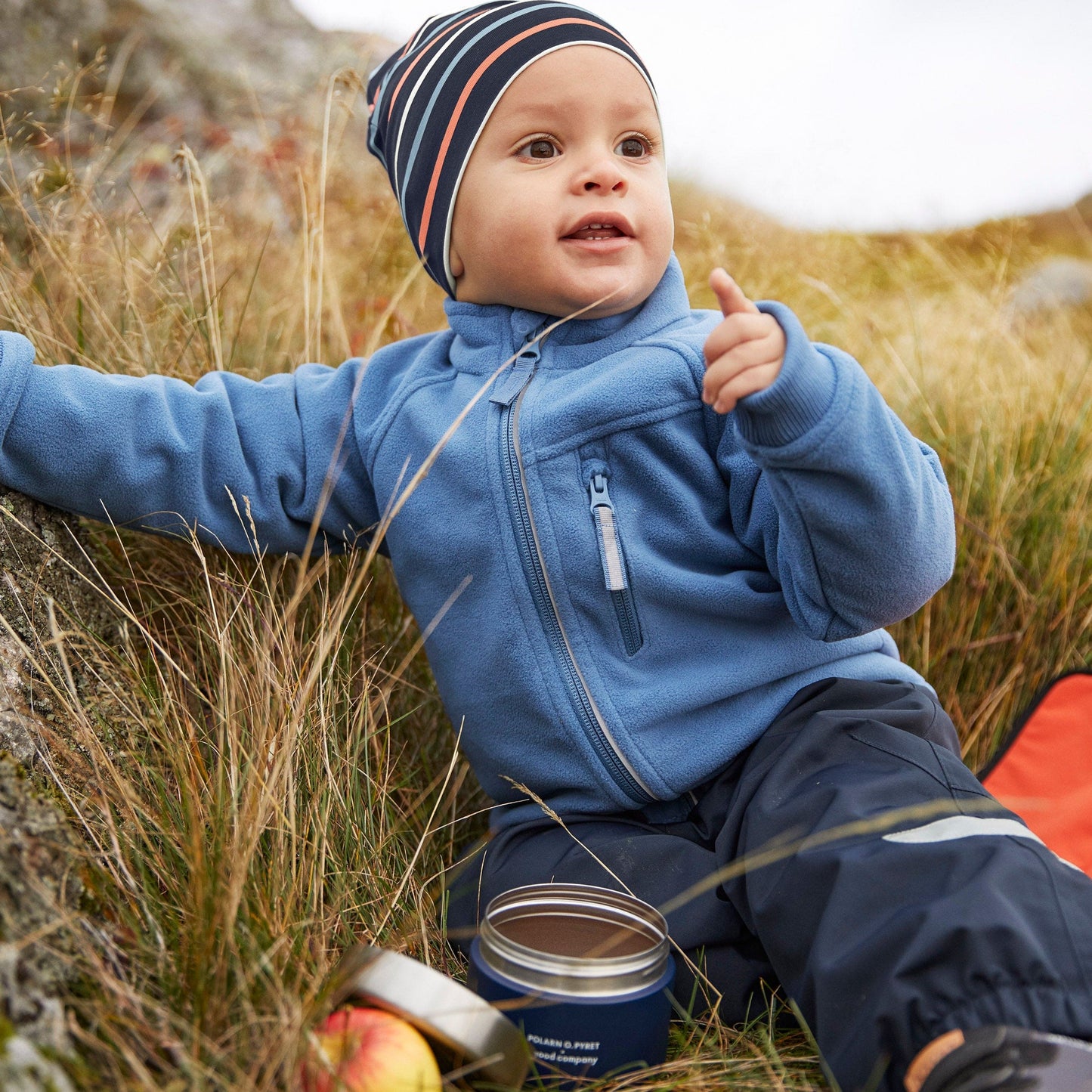 Eco-Friendly Snack Box Polarn O. Pyret x agood company